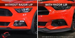 Razor Lip Installed